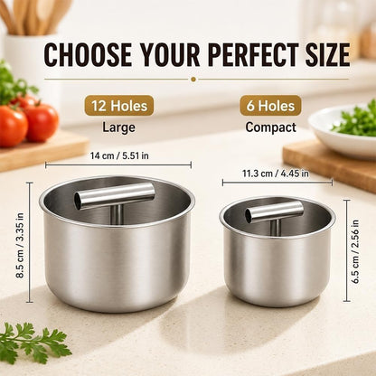 2027 Upgrade Meatball Maker Tool, 3 Styles Available, Ball Stainless Steel Manual, Meatball Shaper, Quick & Easy Meatball Making Mold for Uniformly Shaped Meatballs, Home Cooking (#B)