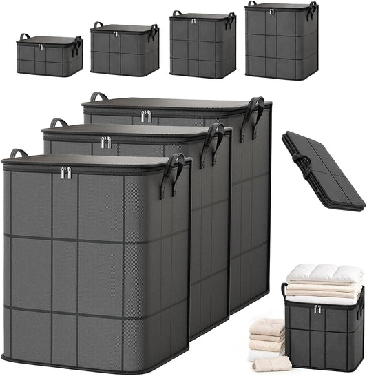 2027 Upgraded XXL Foldable Storage Bag with Reinforced Handles