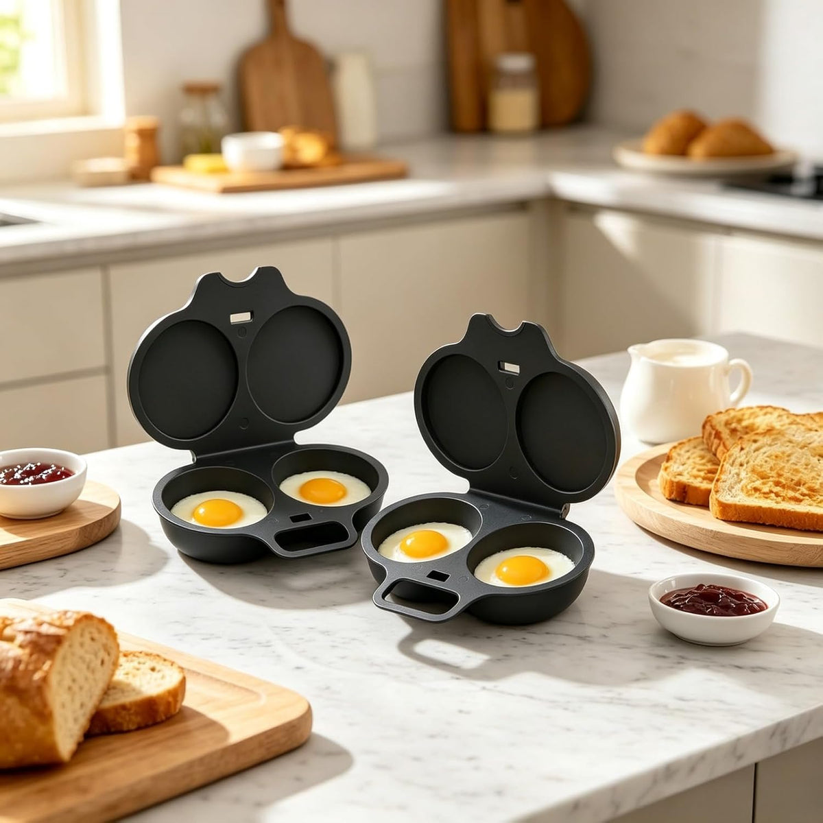 2027 Upgraded Microwave Egg Poacher